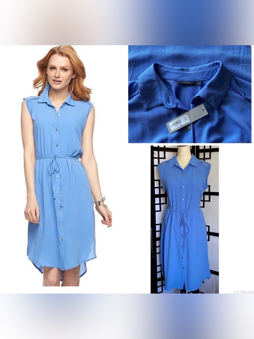 Apt.9 Women's Sleeveless Dress Ultramarine